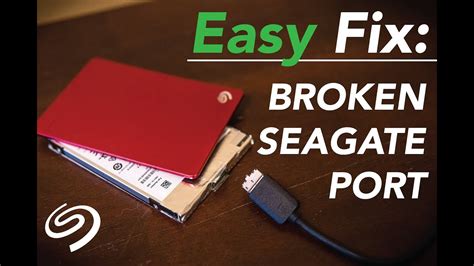 fixing seagate external hard drive